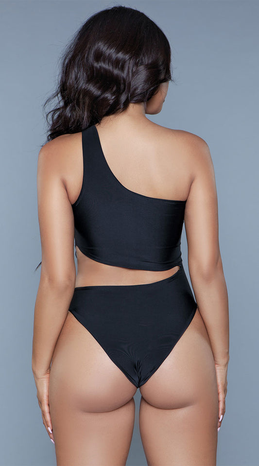 Be Wicked Quinn One Shoulder One Piece