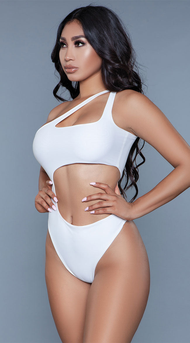 Be Wicked Quinn One Shoulder One Piece