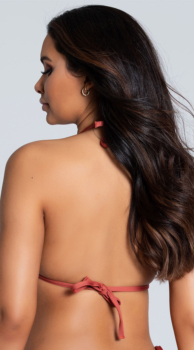  Yandy Do Or Dye String Bikini Top