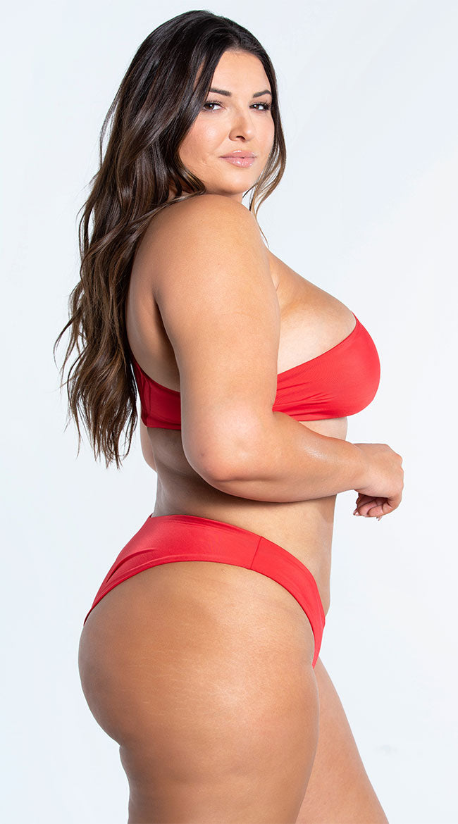  Yandy Plus Size Double Strapped Bikini Bottom